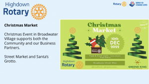 Highdown Rotary - Christmas Market 